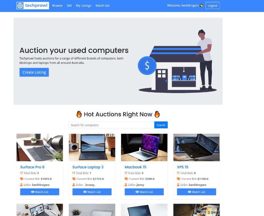 Computer Auction